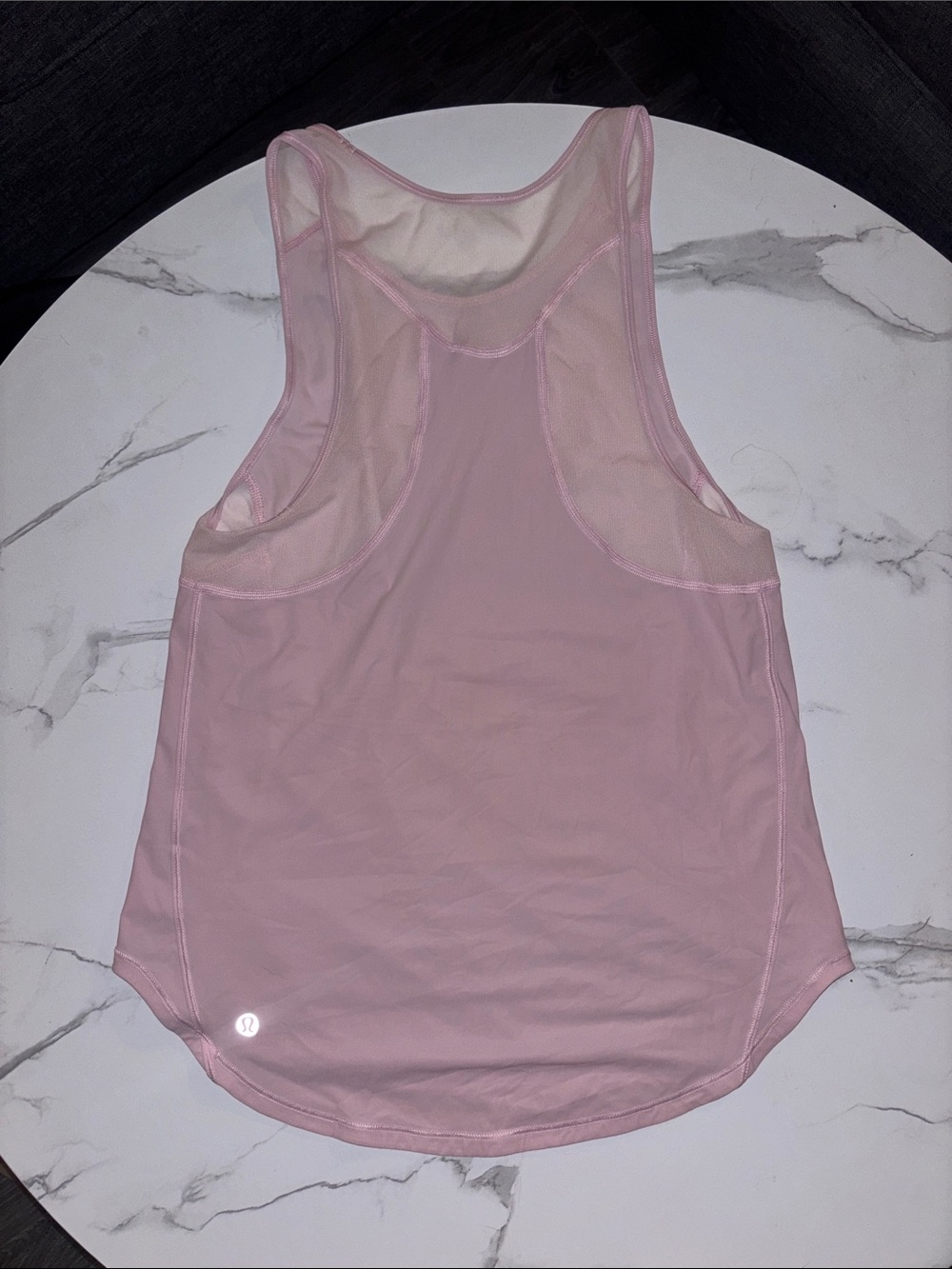 lululemon athletica Soft Pink Racerback Performance Tank